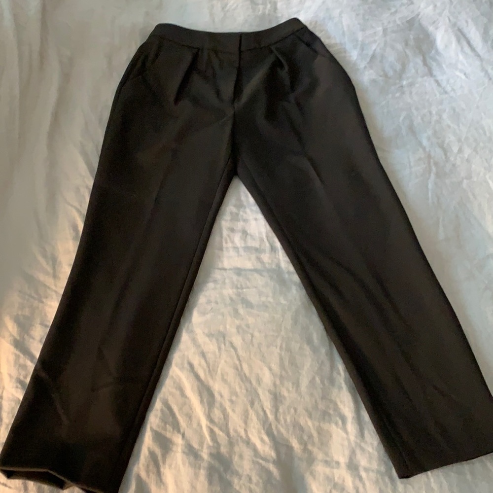 Brown SZ 2 Antonio Melani cropped dress pant